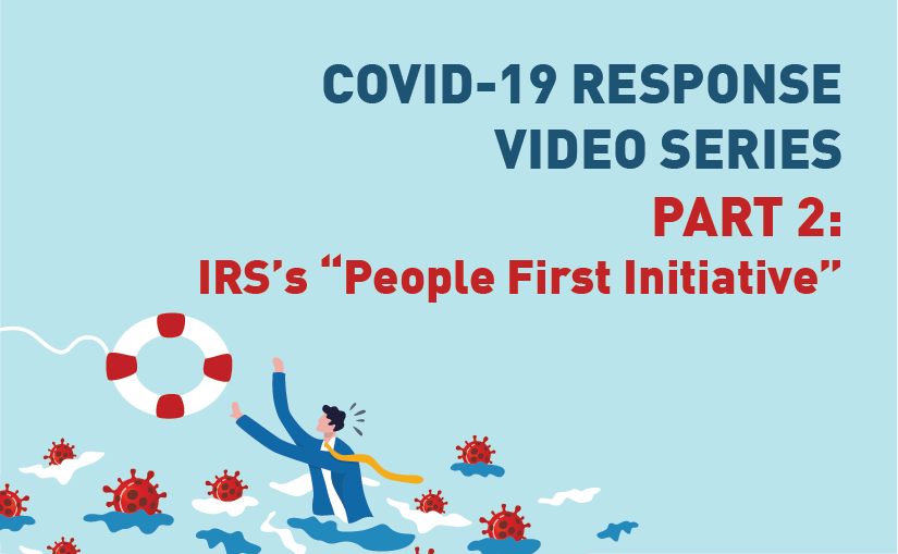 COVID-19 RESPONSE VIDEO SERIES – PART 2