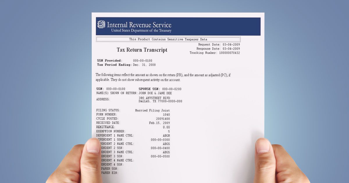 Recognizing The Signs Of Loan Fraud With Tax Return Transcripts Tax Guard