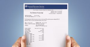 Tax Return Transcript Income Verification